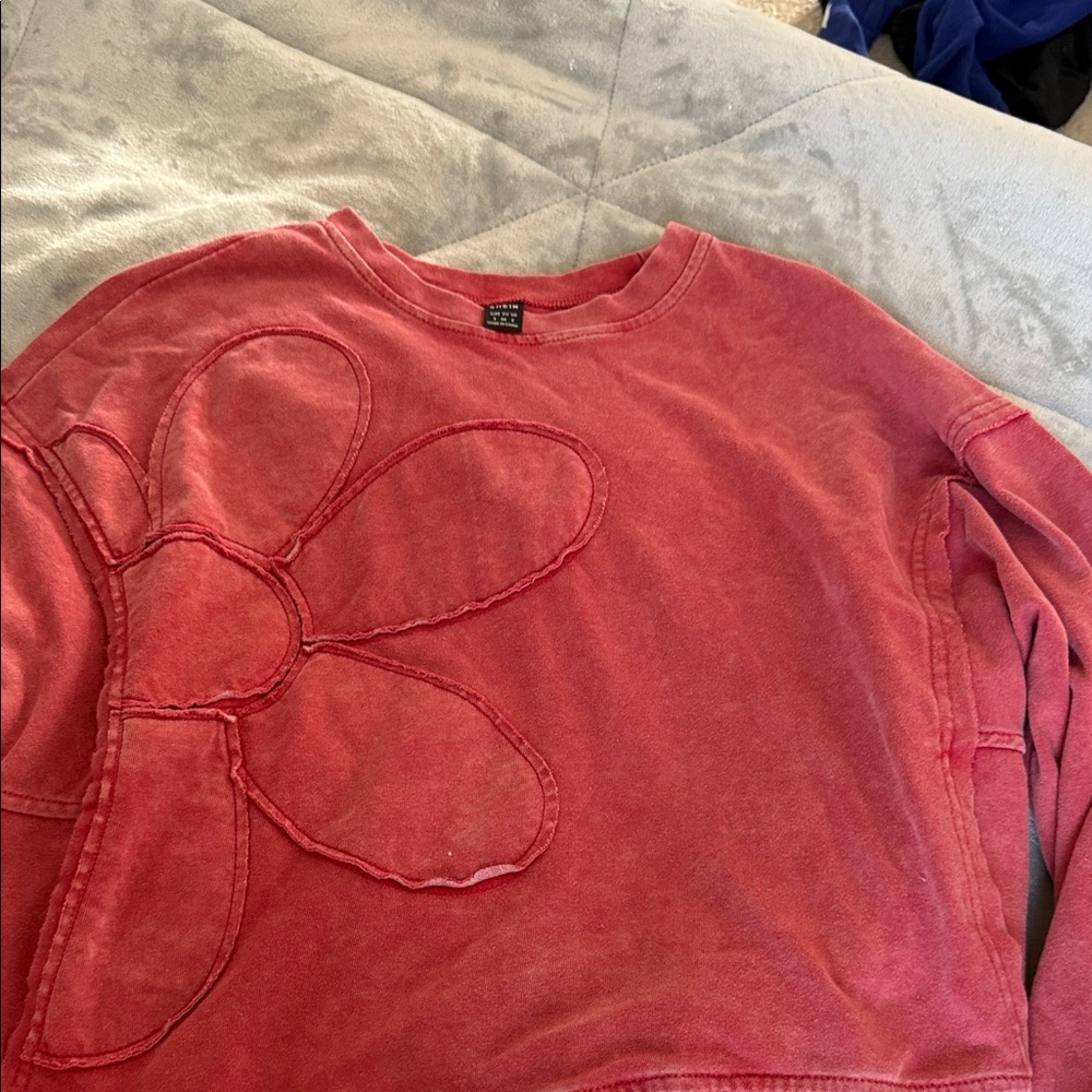 SHEIN Coral Red Top